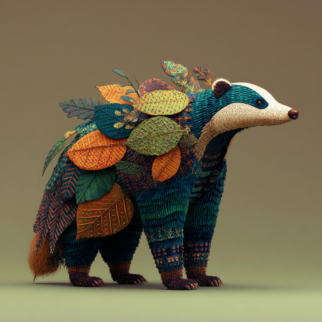 Midjourney Prompt Base Pack: Whimsical Organic Animal Sculptures
