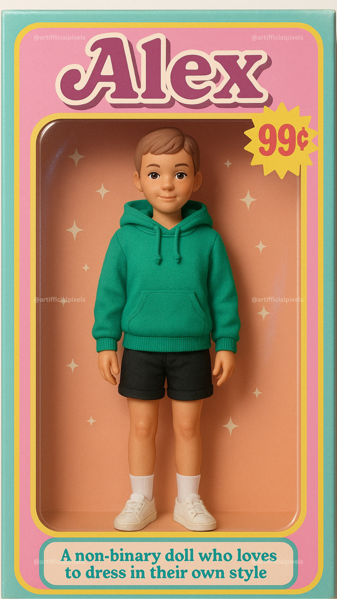 ChatGPT Image Generation Prompt Base Pack: Barbie Style Vintage Dolls in Boxes