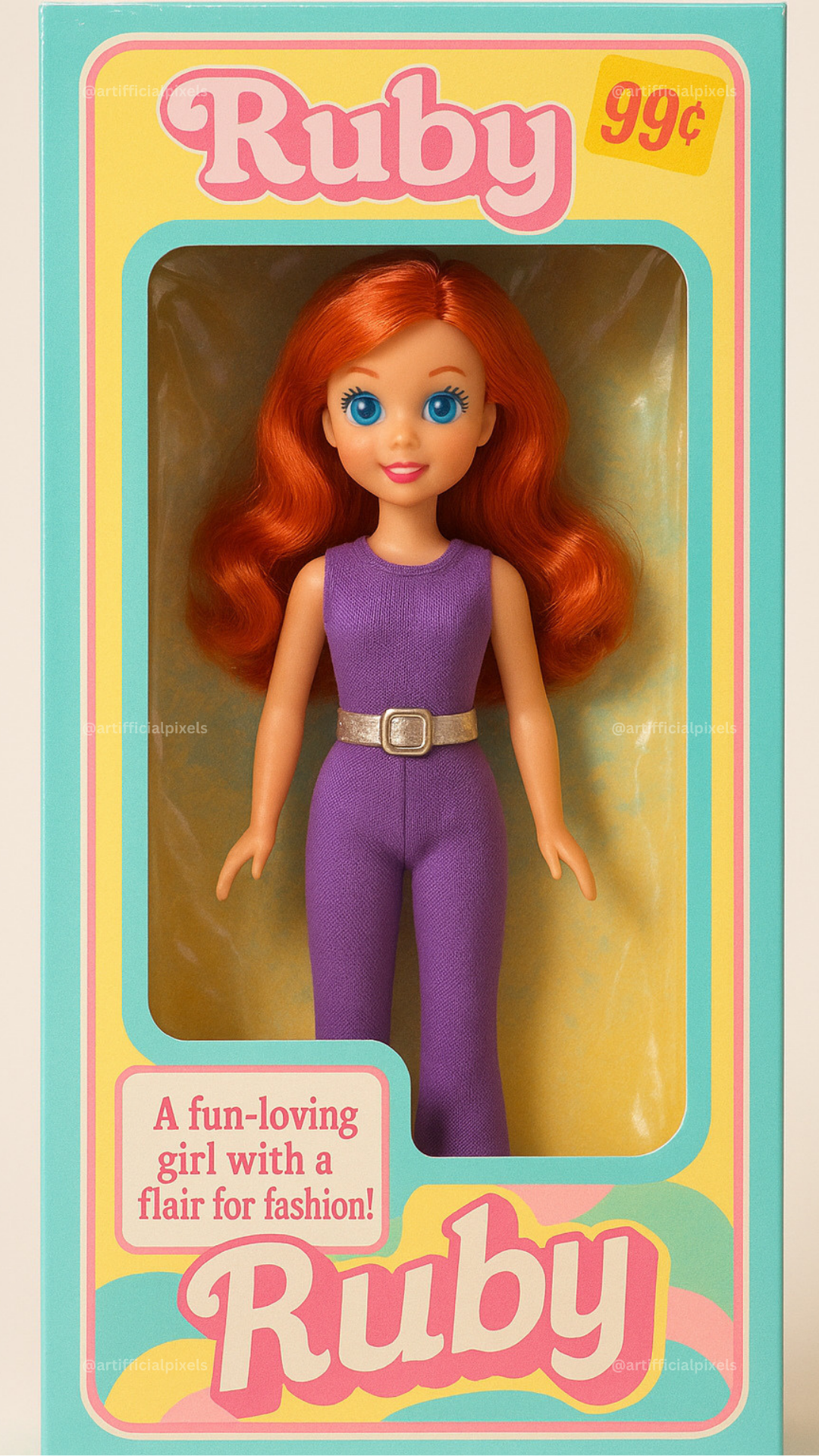 ChatGPT Image Generation Prompt Base Pack: Barbie Style Vintage Dolls in Boxes