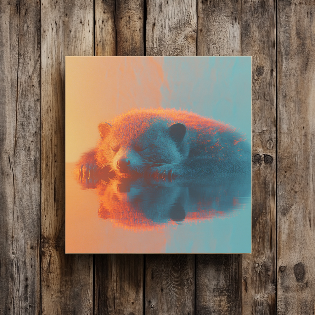 High Res Image Bundle: Mindful Animal Portraits with Pastel Aesthetic
