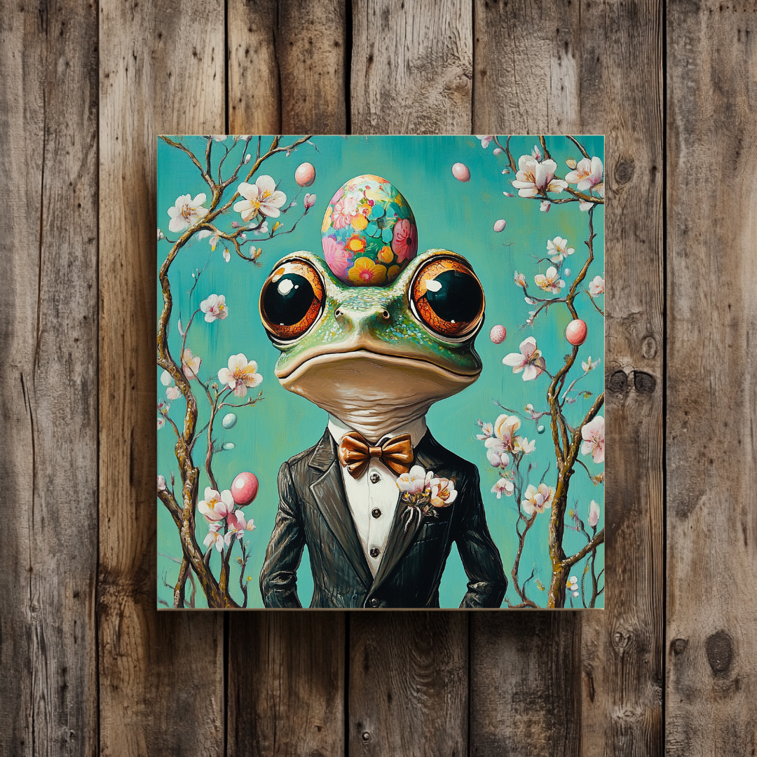 FREE Midjourney Prompt Base Pack: Weird Surreal Easter Animals Portraits