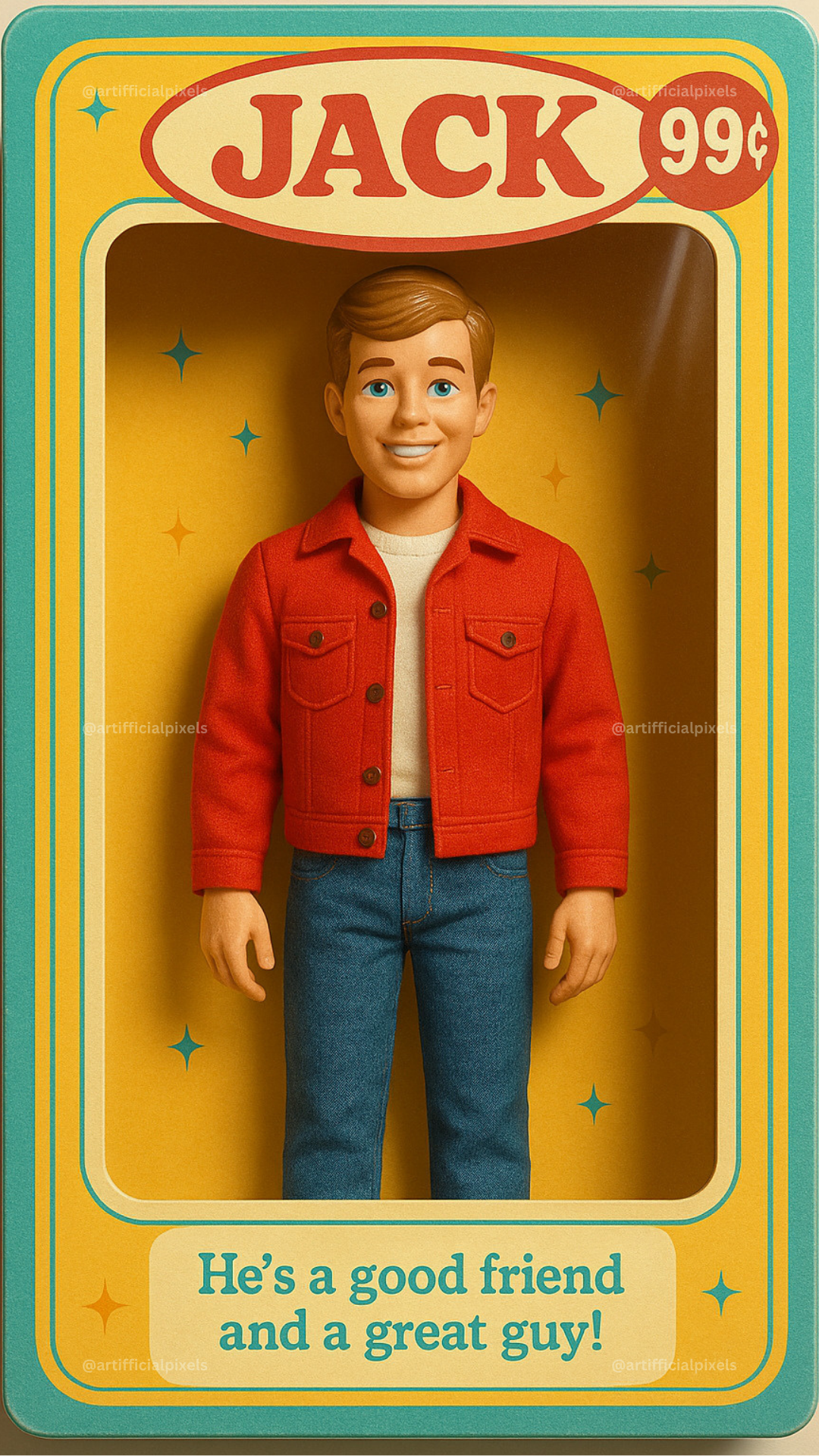 ChatGPT Image Generation Prompt Base Pack: Barbie Style Vintage Dolls in Boxes