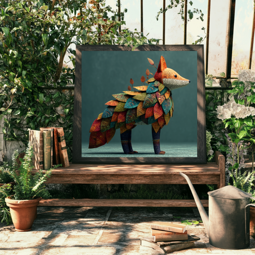 Midjourney Prompt Base Pack: Whimsical Organic Animal Sculptures