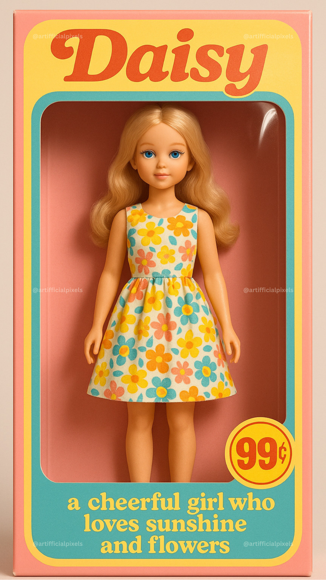 ChatGPT Image Generation Prompt Base Pack: Barbie Style Vintage Dolls in Boxes