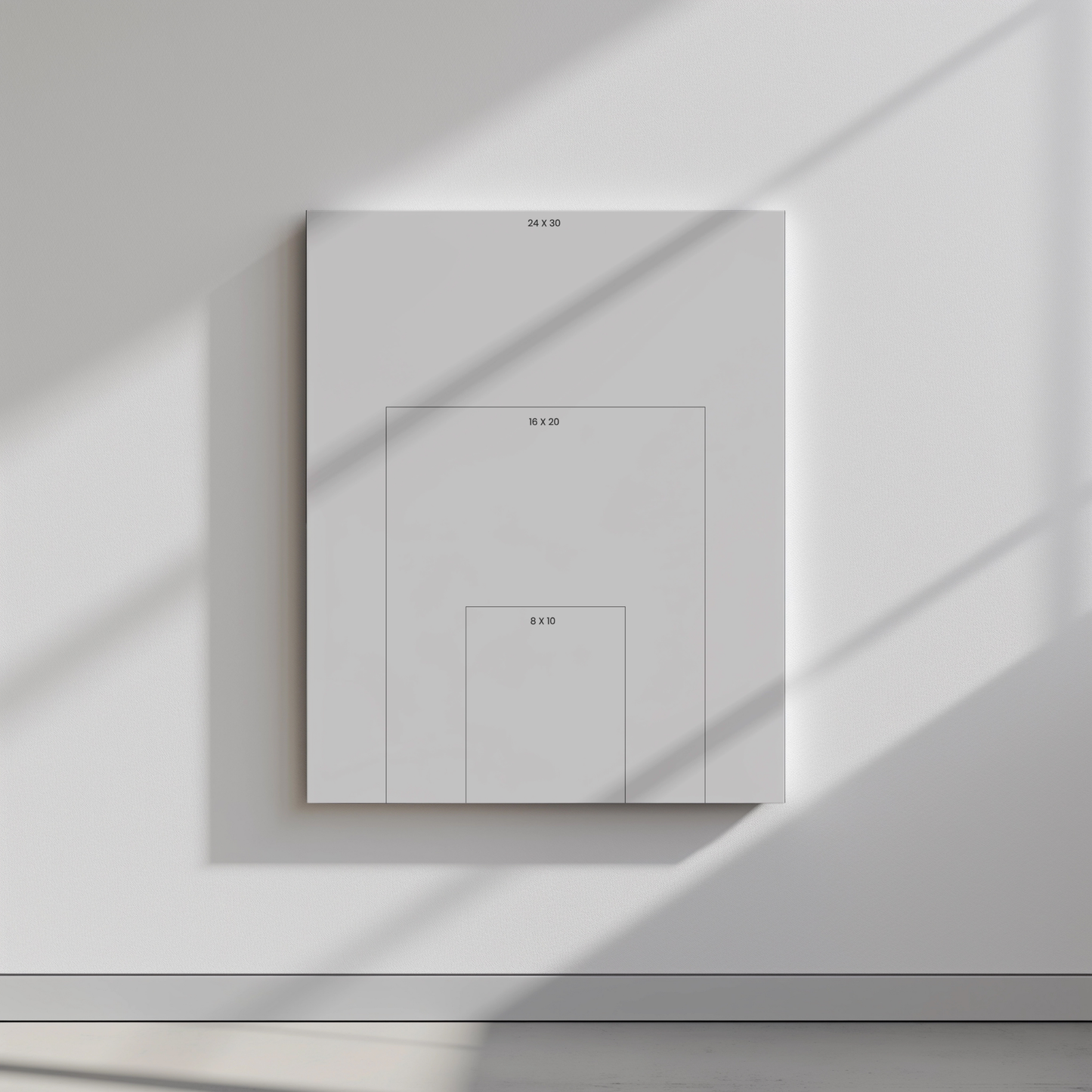 Portal of Flame and Silence Canvas Print – AI Generated Glowing Portrait Wall Art
