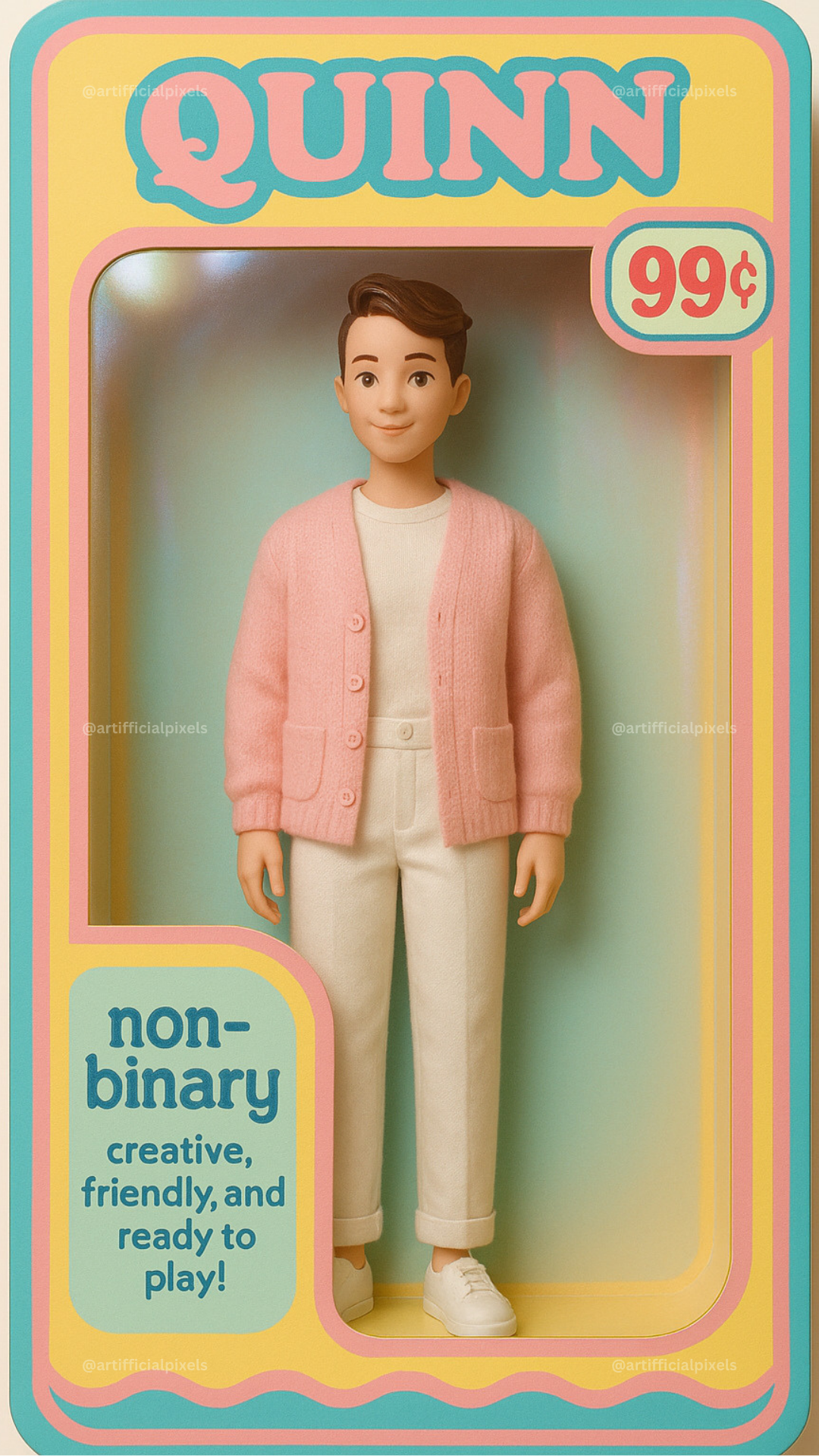 ChatGPT Image Generation Prompt Base Pack: Barbie Style Vintage Dolls in Boxes