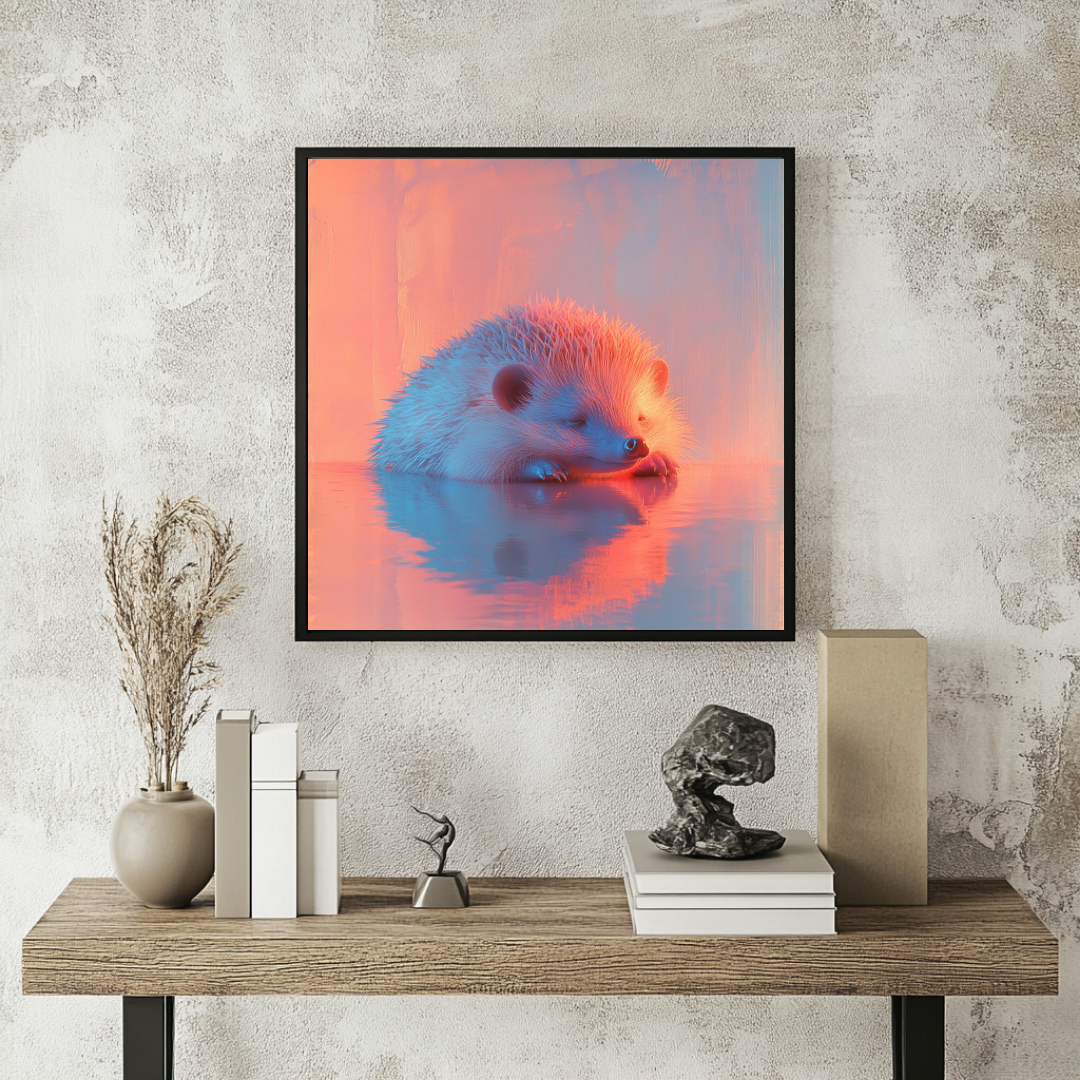 High Res Image Bundle: Mindful Animal Portraits with Pastel Aesthetic