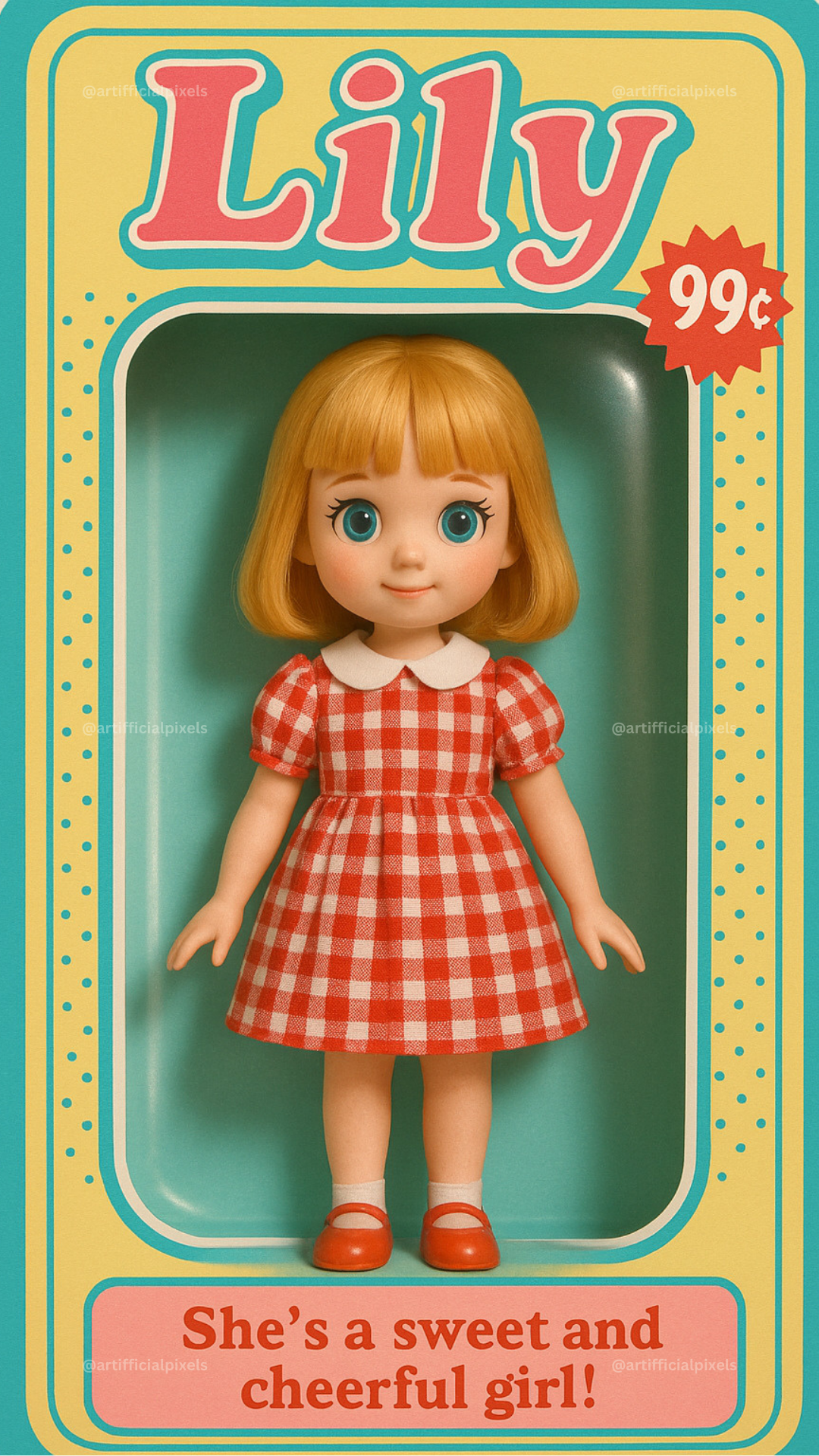 ChatGPT Image Generation Prompt Base Pack: Barbie Style Vintage Dolls in Boxes