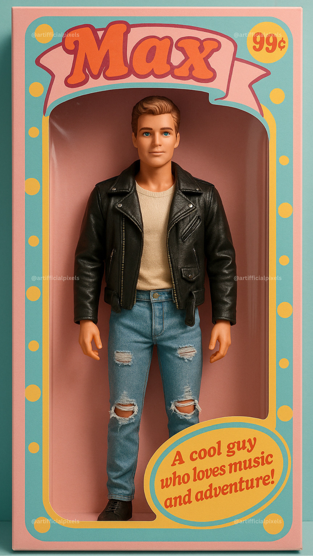 ChatGPT Image Generation Prompt Base Pack: Barbie Style Vintage Dolls in Boxes