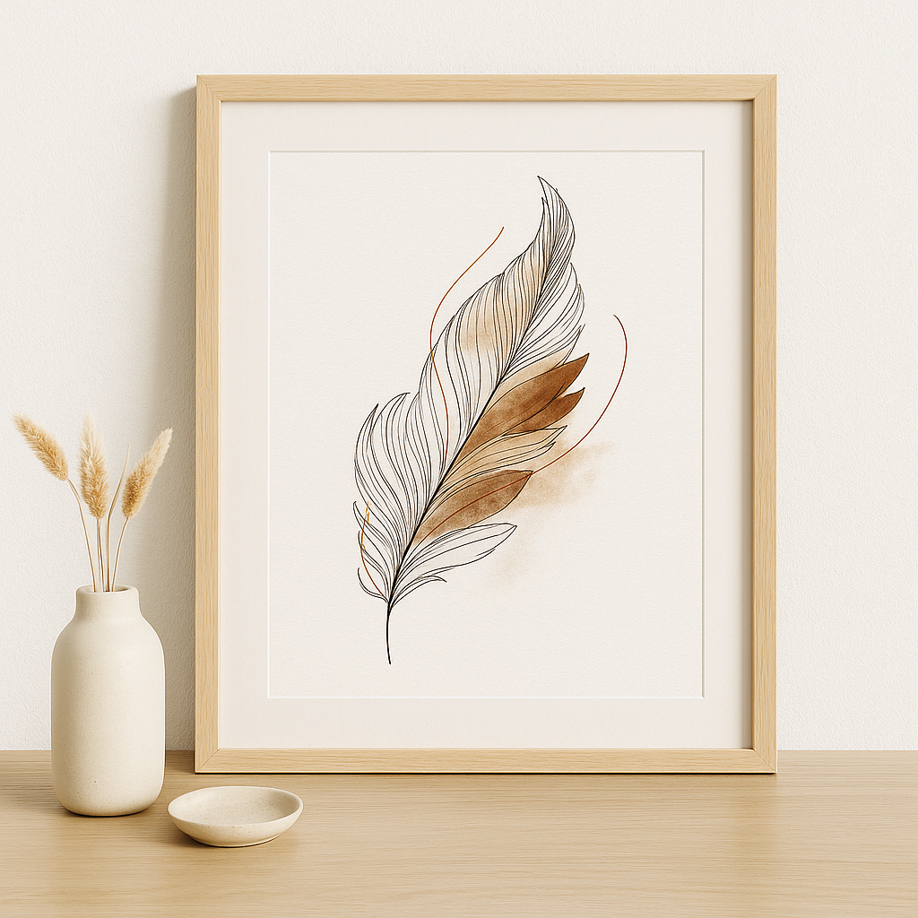 Boho Flowing Elements AI Art Generator – Midjourney Prompt Pack with Images