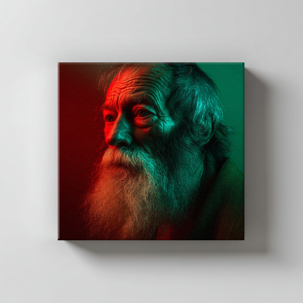 FREE Red & Green Studio Portrait Prompt Pack for Midjourney