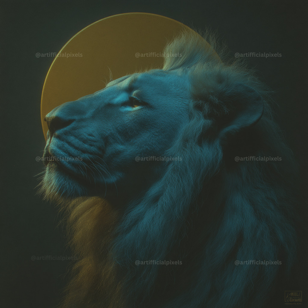 Moody Animal Portraits AI Art Prompts – Midjourney Pack with Images