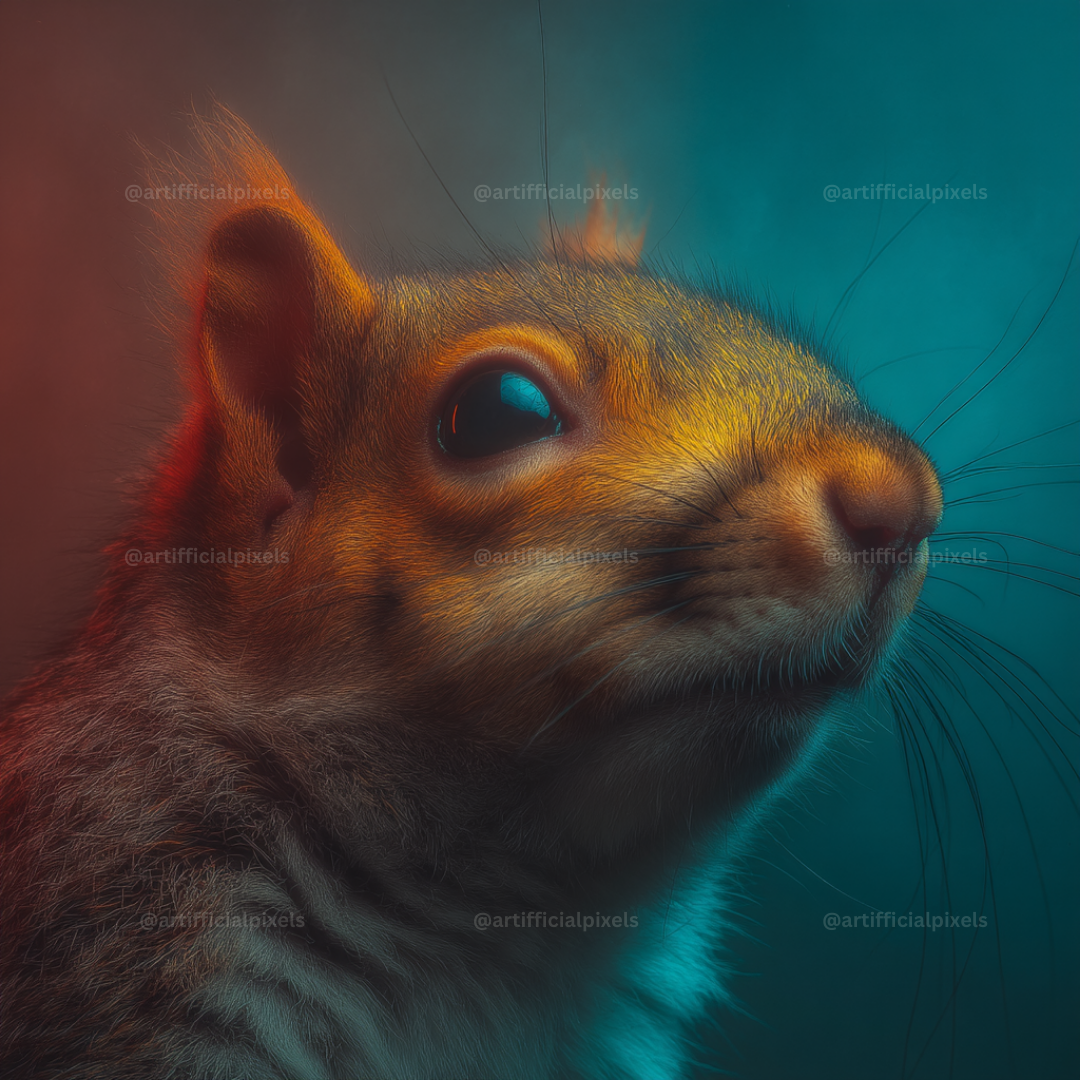 Moody Animal Portraits AI Art Prompts – Midjourney Pack with Images