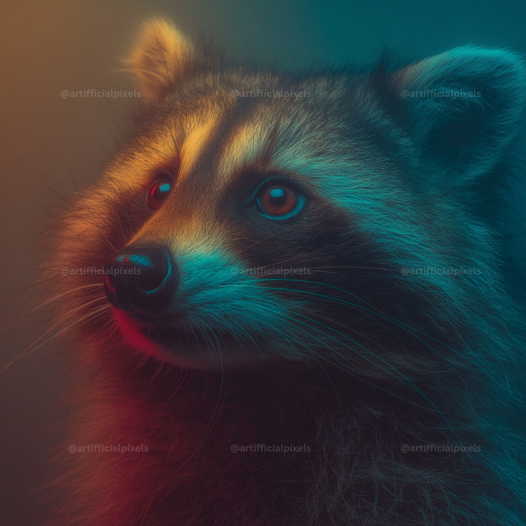 Moody Animal Portraits AI Art Prompts – Midjourney Pack with Images
