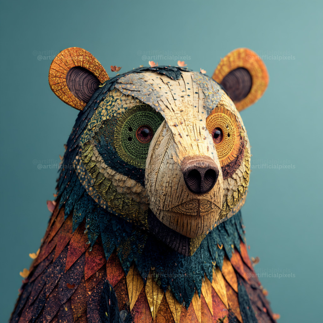 Whimsical Stylised Animal Sculptures AI Art Prompts – Midjourney Pack with Images