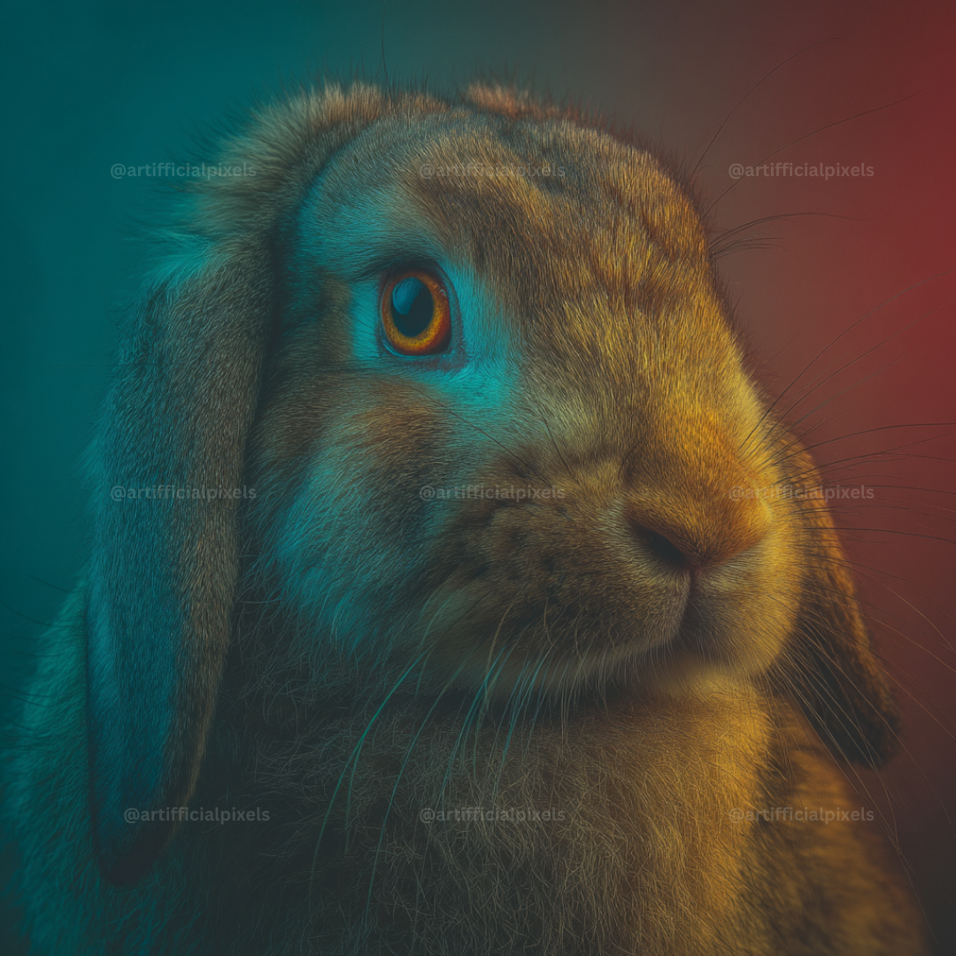 Moody Animal Portraits AI Art Prompts – Midjourney Pack with Images