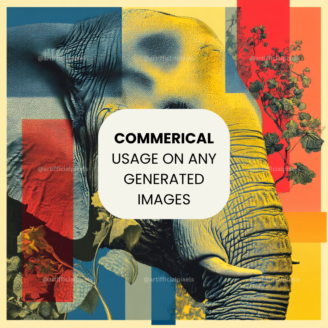 Vintage Abstract Pop Art Portrait Prompt for Midjourney AI Image Generator