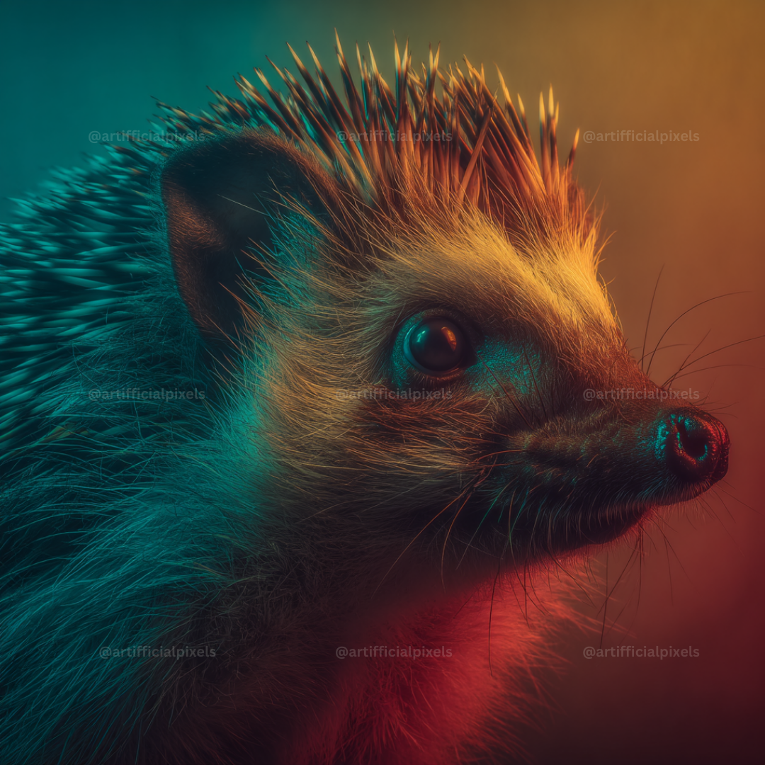 Moody Animal Portraits AI Art Prompts – Midjourney Pack with Images
