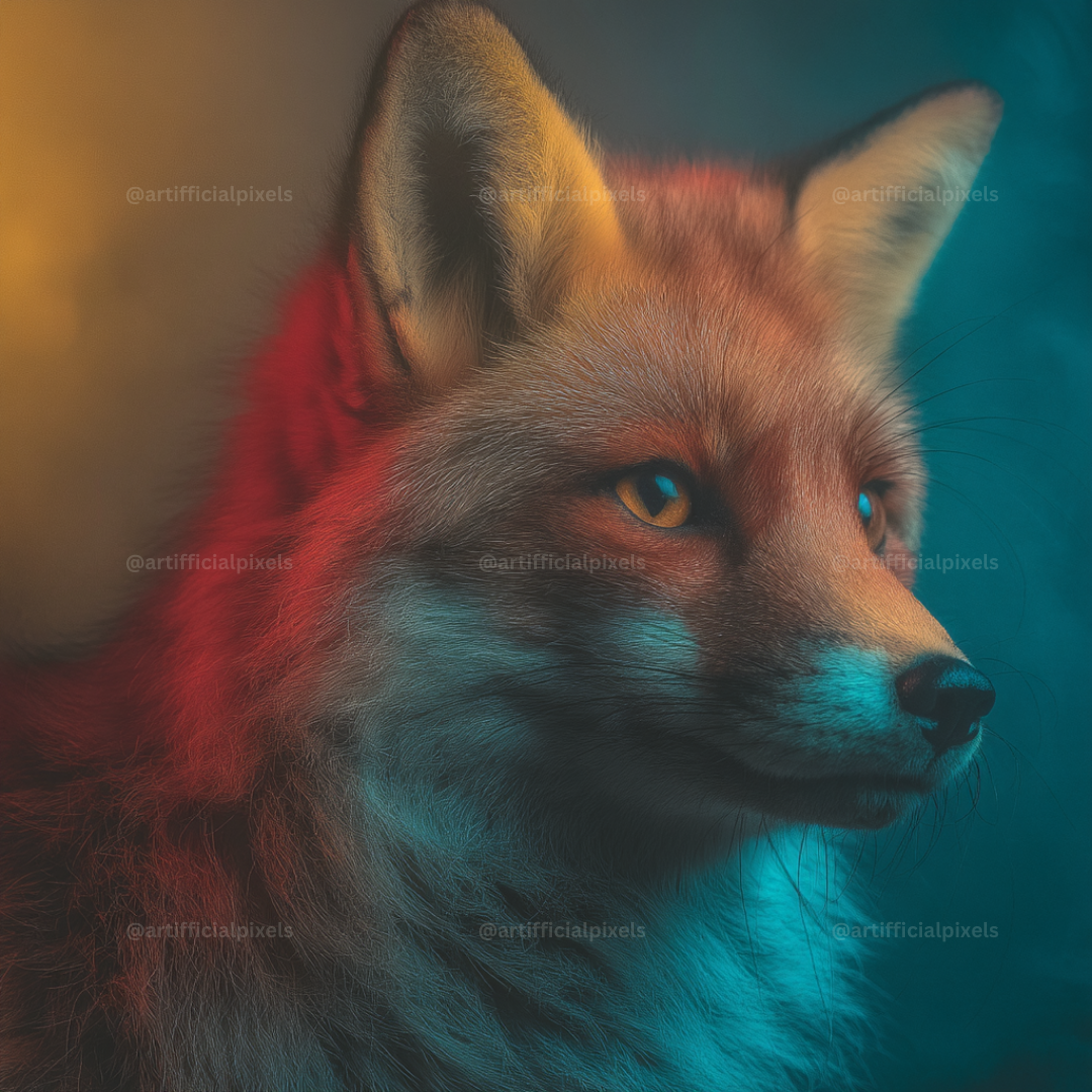 Moody Animal Portraits AI Art Prompts – Midjourney Pack with Images