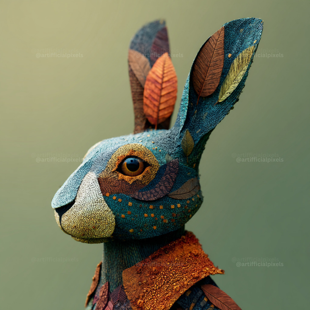 Whimsical Stylised Animal Sculptures AI Art Prompts – Midjourney Pack with Images