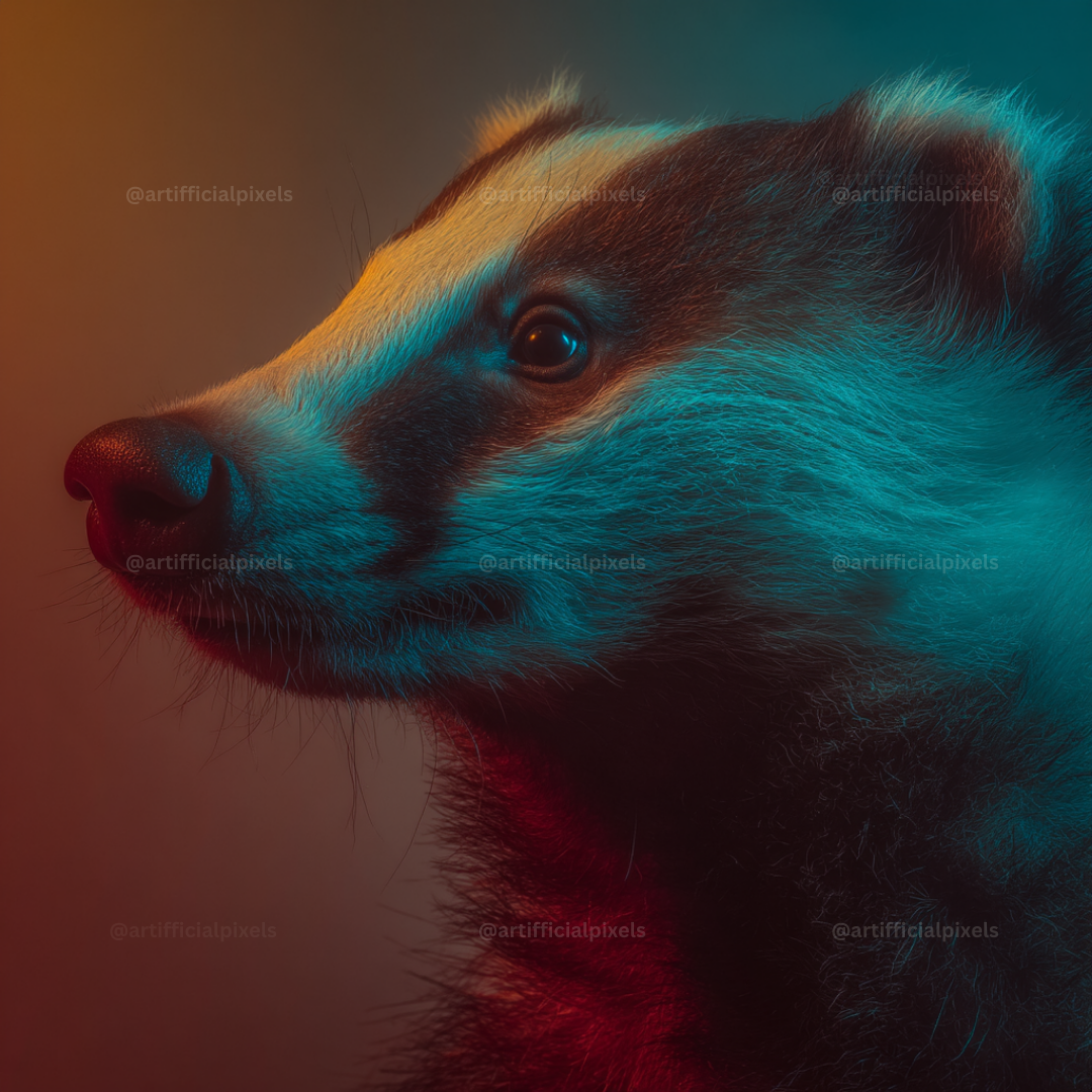 Moody Animal Portraits AI Art Prompts – Midjourney Pack with Images
