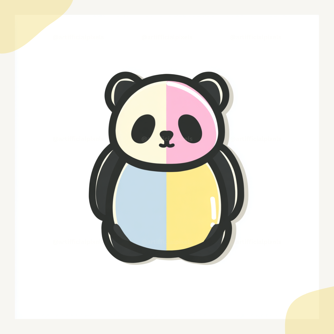 midjourney-ai-art-prompt-to-create-cute-kawaii-icons-panda