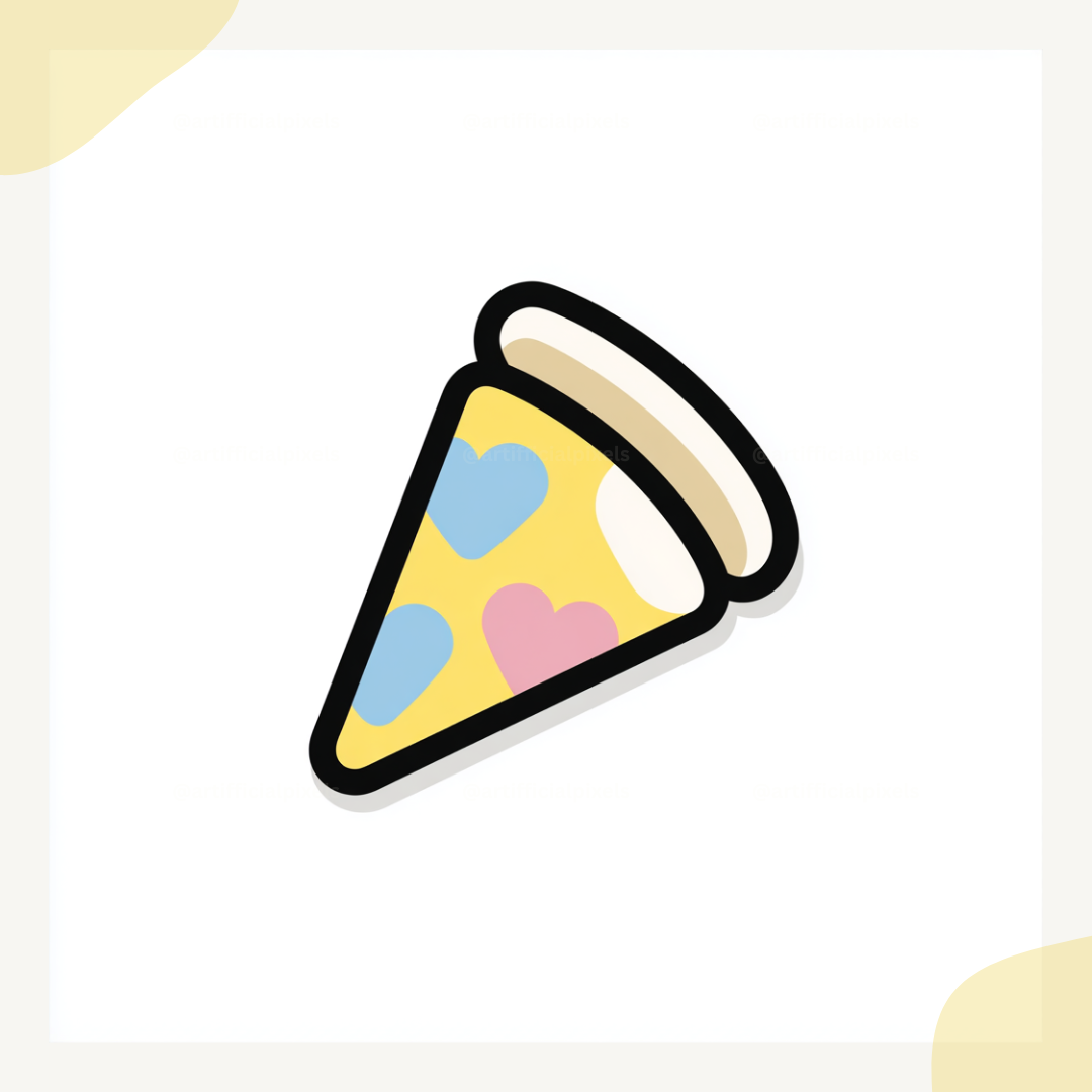 midjourney-ai-art-prompt-to-create-cute-kawaii-icons-pizza