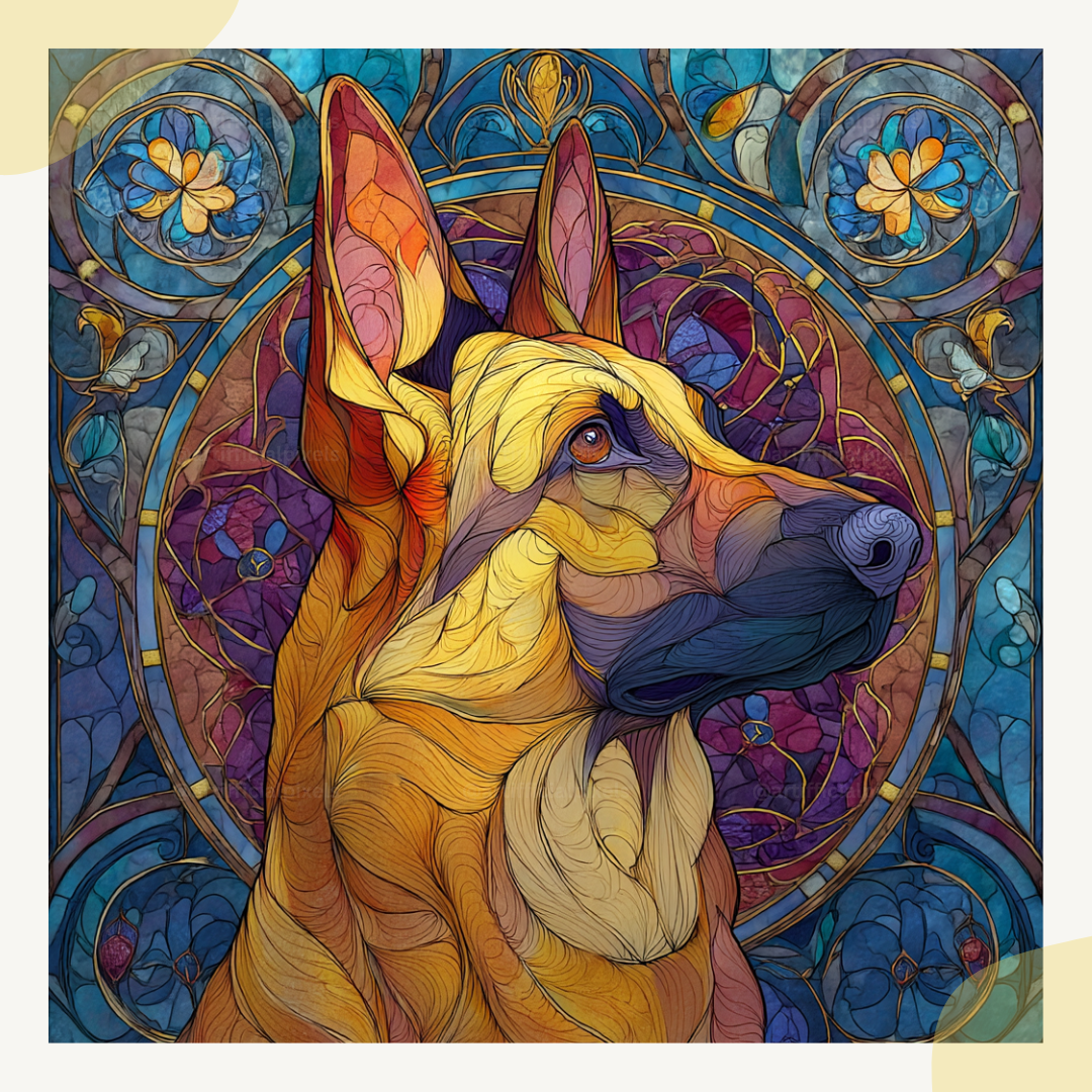 stained-glass-animal-art-midjourney-ai-prompt-siberian-german-shepherd