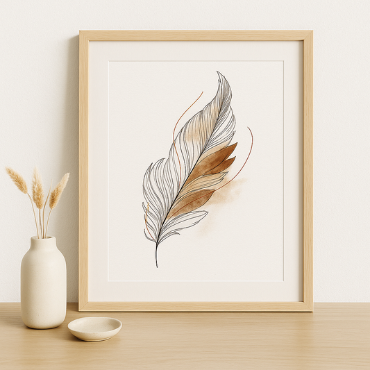 Boho Flowing Elements AI Art Generator – Midjourney Prompt Pack with Images