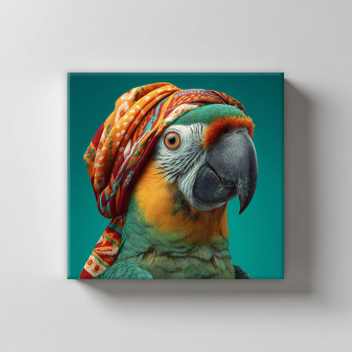 Animal Portraits in Colourful Scarves AI Art Prompts – Midjourney Pack with Images