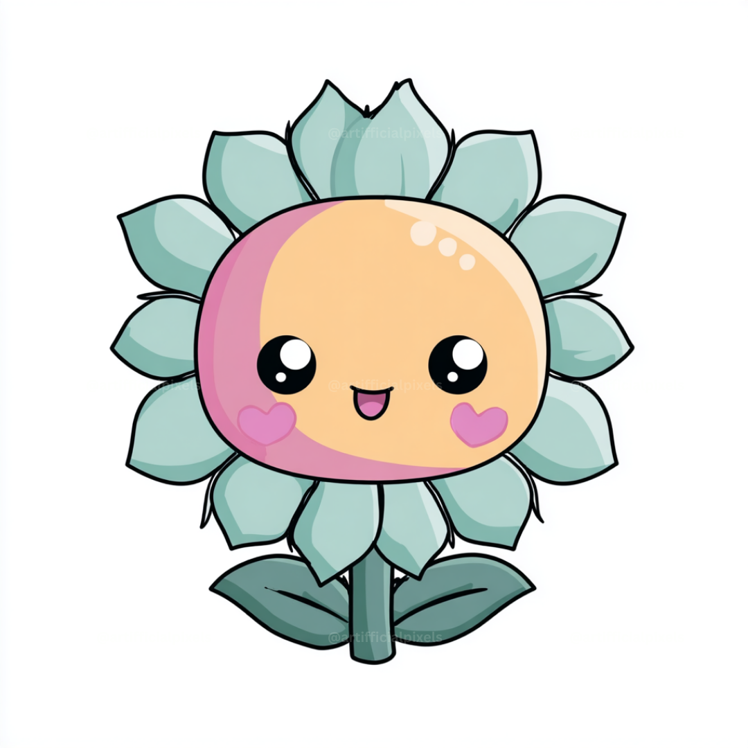 Kawaii Clipart AI Art Generator – Midjourney Prompt Pack with Images