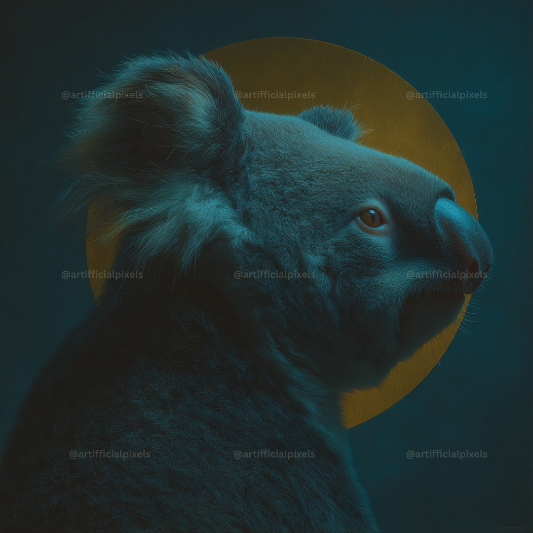 Moody Animal Portraits AI Art Prompts – Midjourney Pack with Images