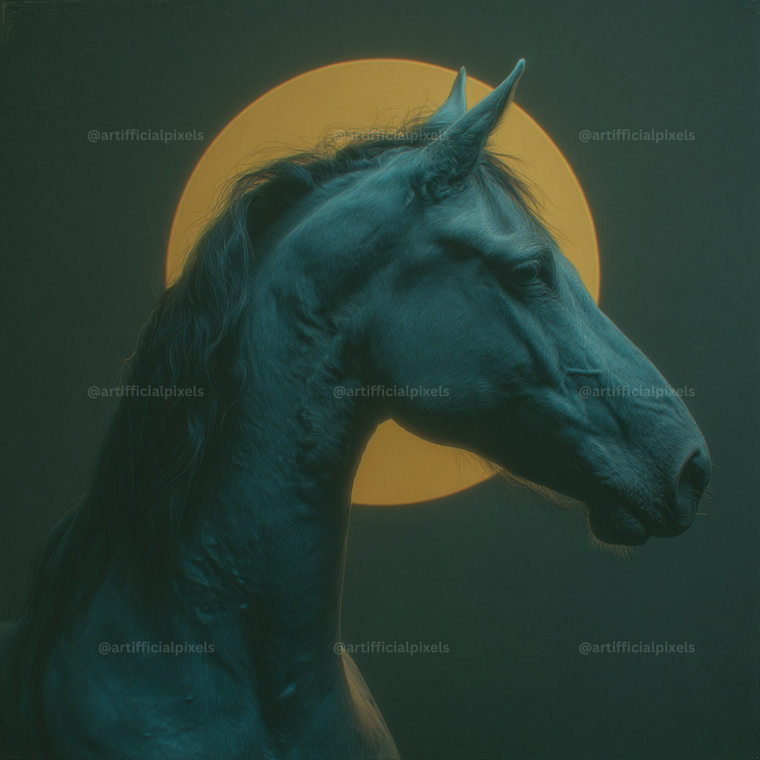 Moody Animal Portraits AI Art Prompts – Midjourney Pack with Images