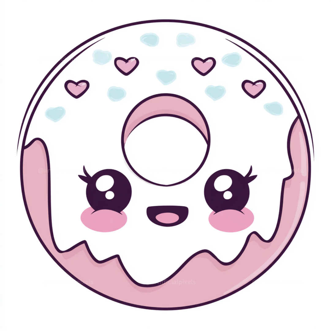 Kawaii Clipart AI Art Generator – Midjourney Prompt Pack with Images