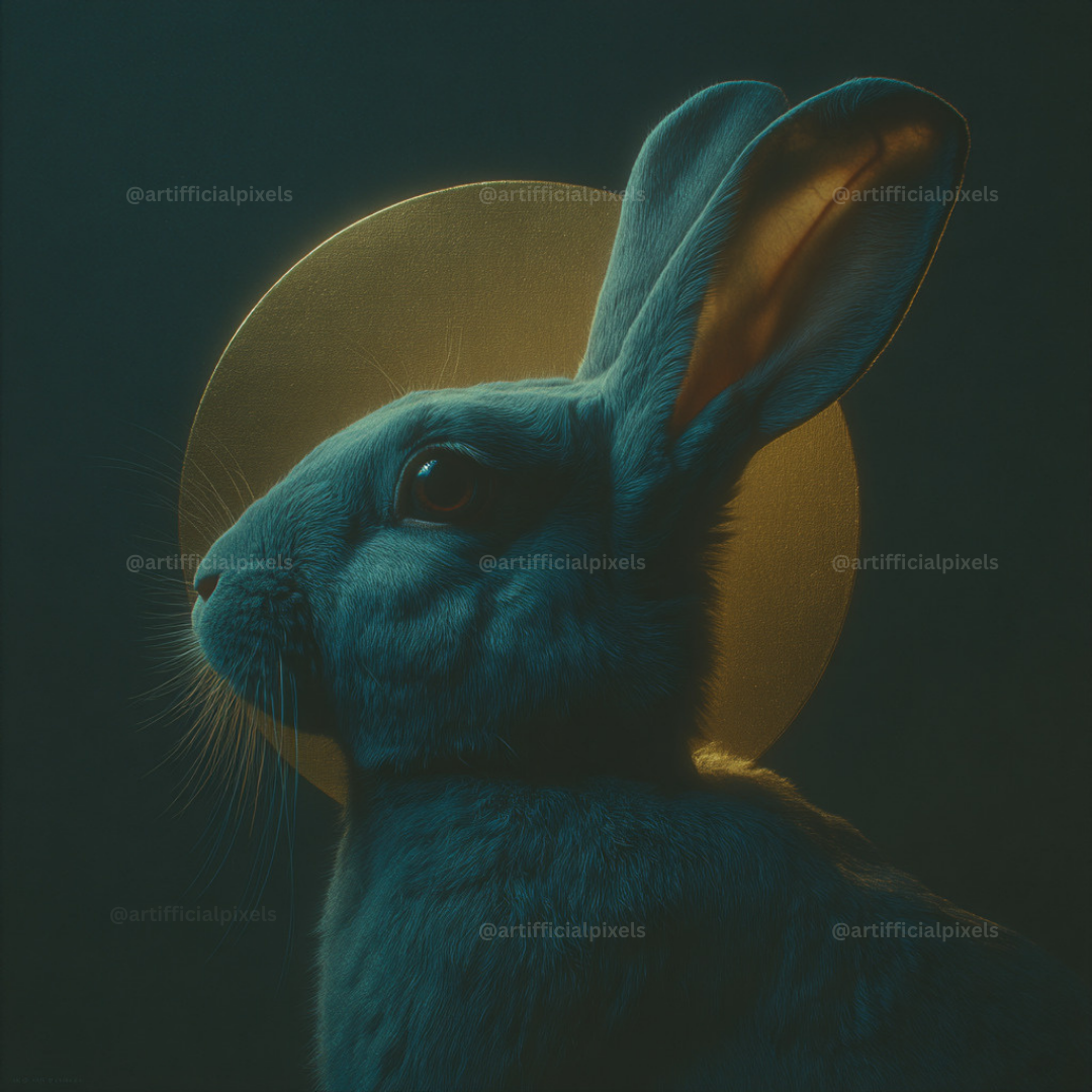 Moody Animal Portraits AI Art Prompts – Midjourney Pack with Images