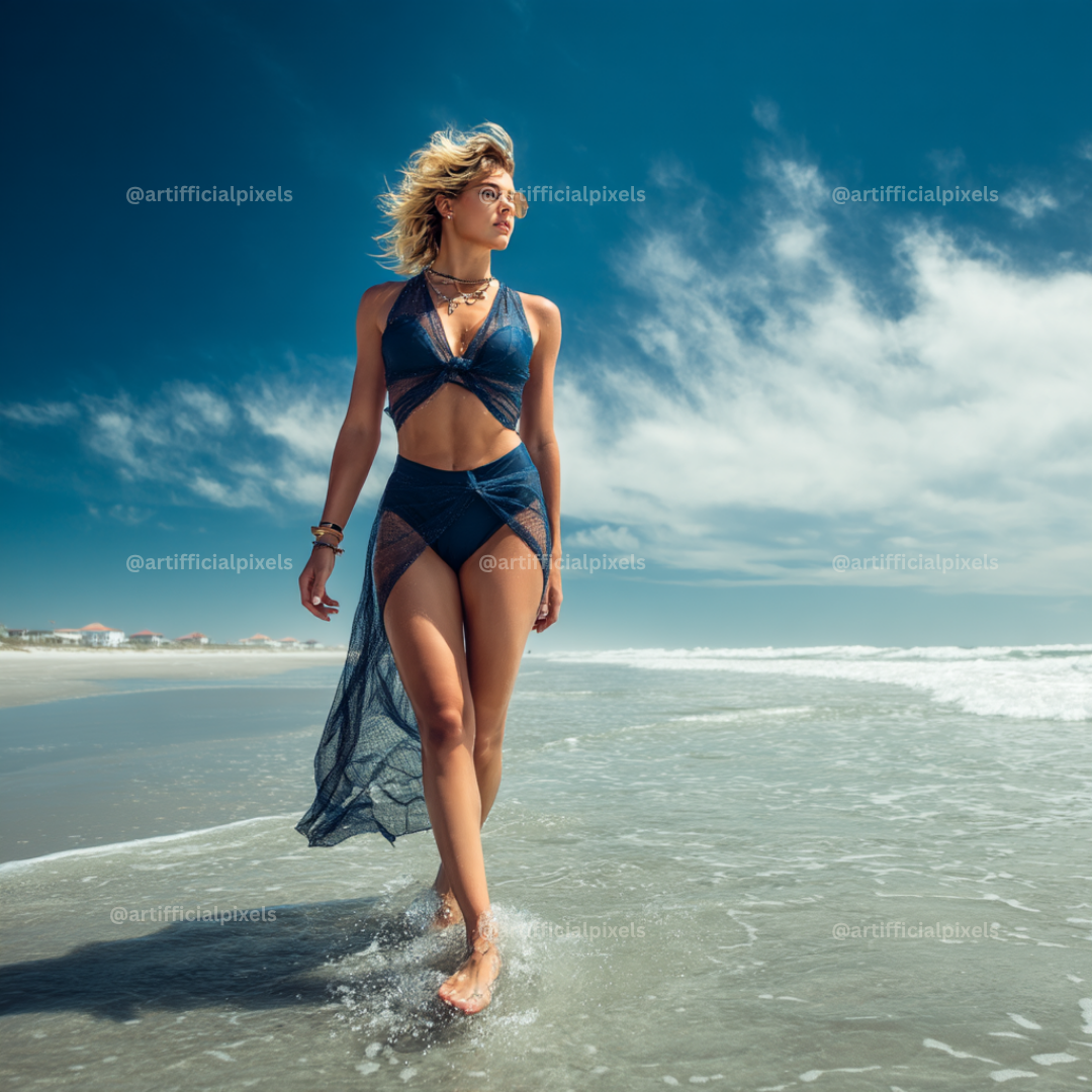 beautiful-glamour-beach-models-midjourney-ai-prompt-women-in-navy