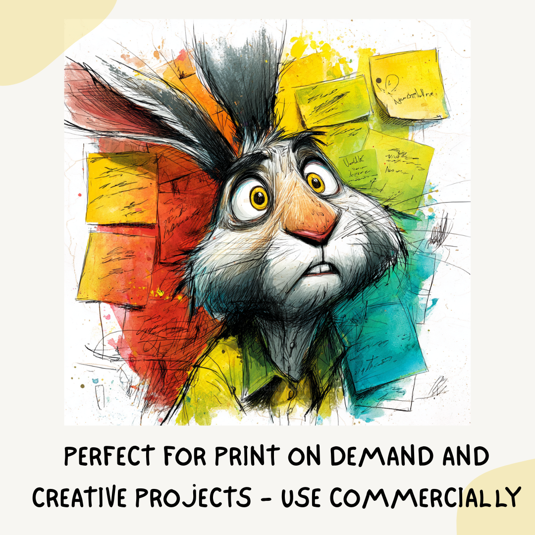 colourful-sketchbook-animal-art-midjourney-ai-art-generator-prompt-rabbit
