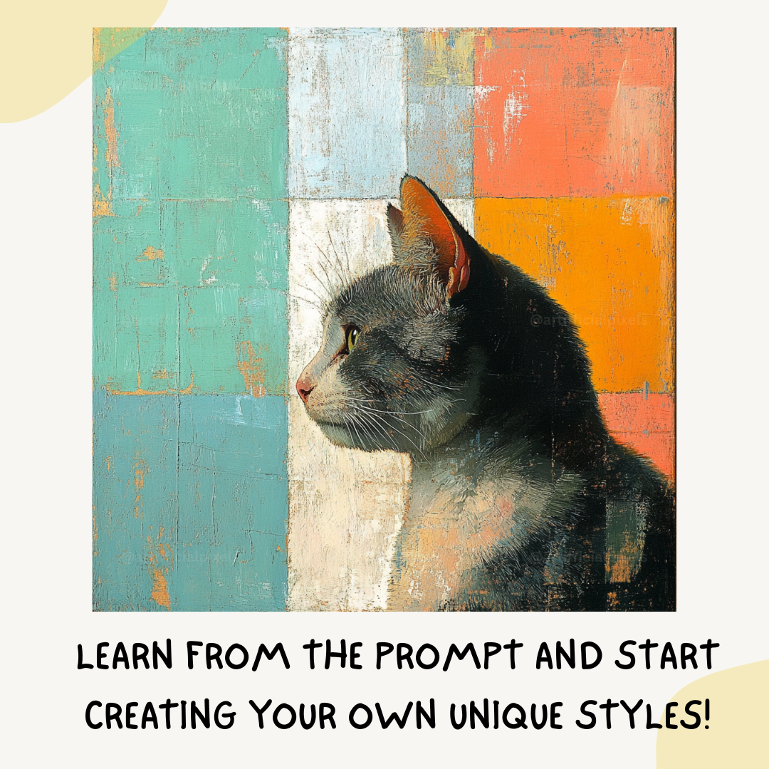 contemptlative-animal-side-shot-portraits-midjourney-ai-prompt-cat
