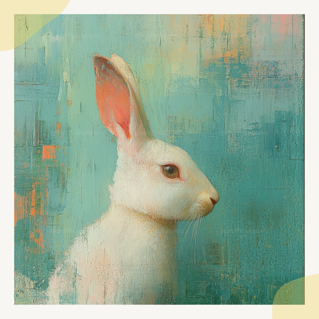 contemptlative-animal-side-shot-portraits-midjourney-ai-prompt-rabbit