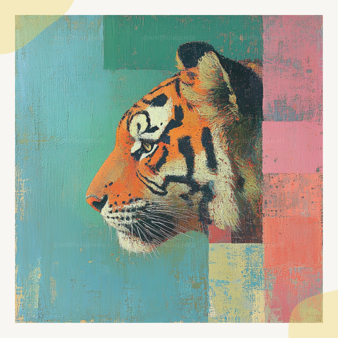 Contemplative Animal Portrait Art Prompt for Midjourney AI Image Generator