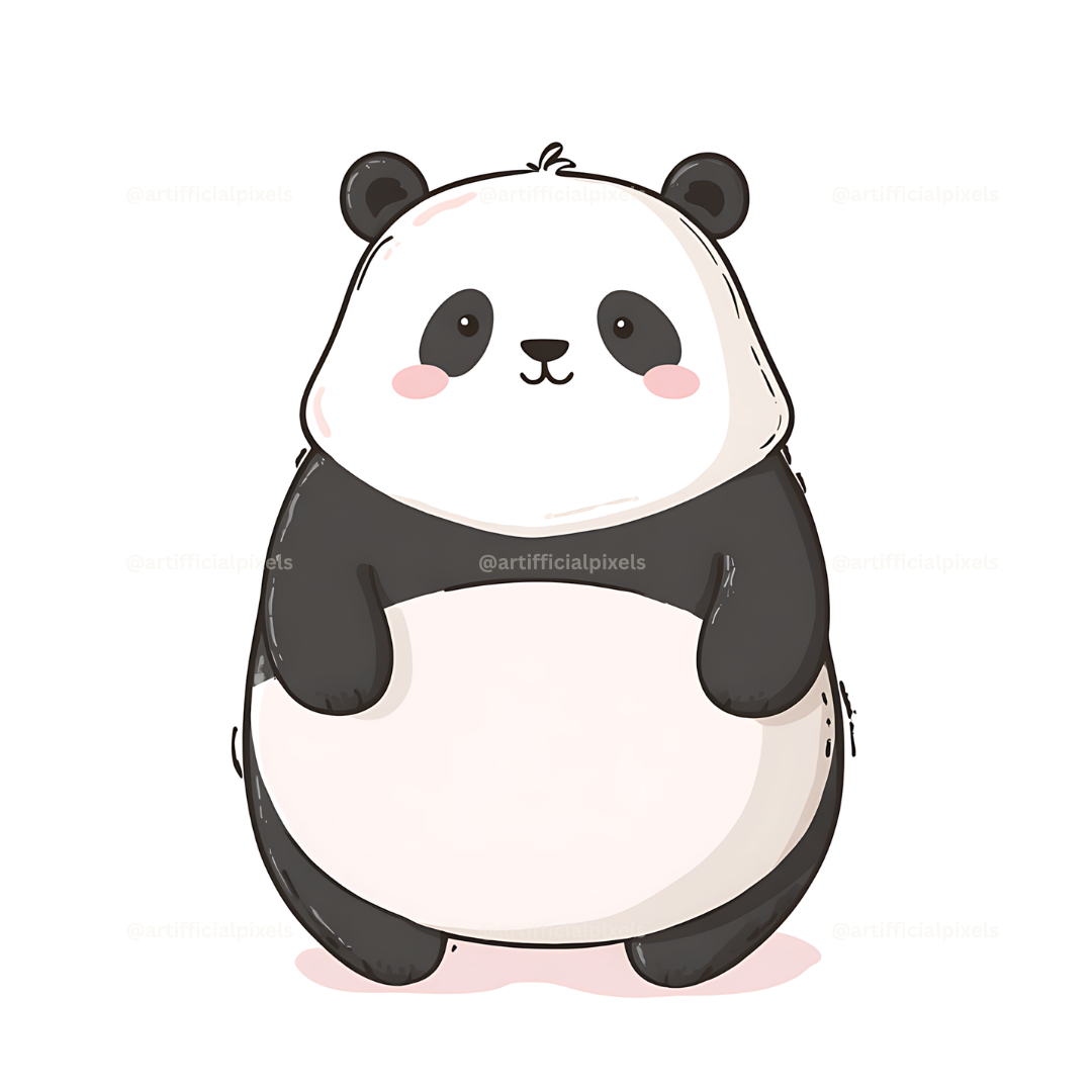 cute-and-adorable-kawaii-animal-stickers-midjourney-ai-prompt-panda