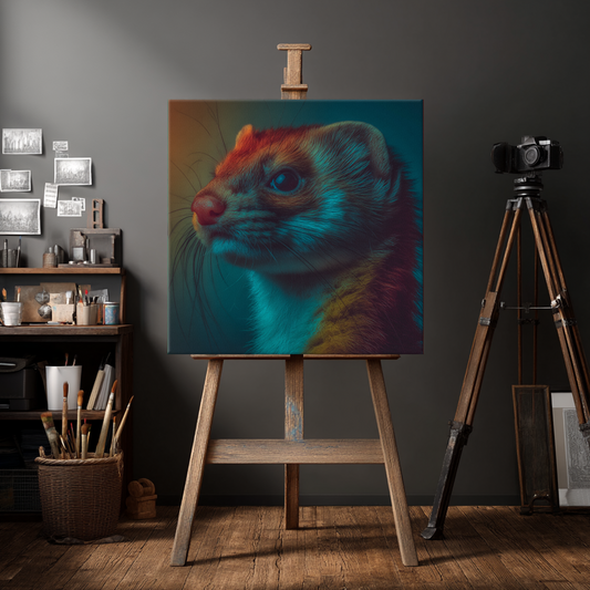 Moody Animal Portraits AI Art Prompts – Midjourney Pack with Images