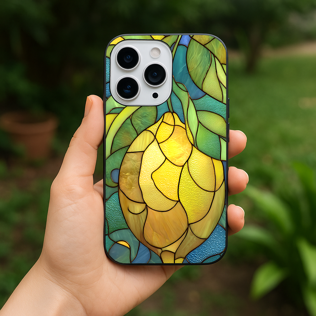 stained-glass-lemon-phone-case-iphone-16-pro-max-handheld