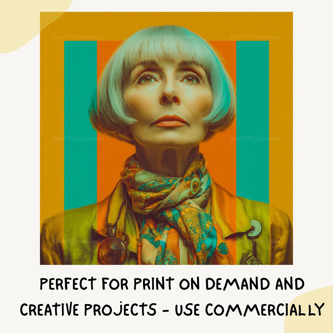 stylised-human-portraits-midjourney-ai-prompt-women-with-bob-cut